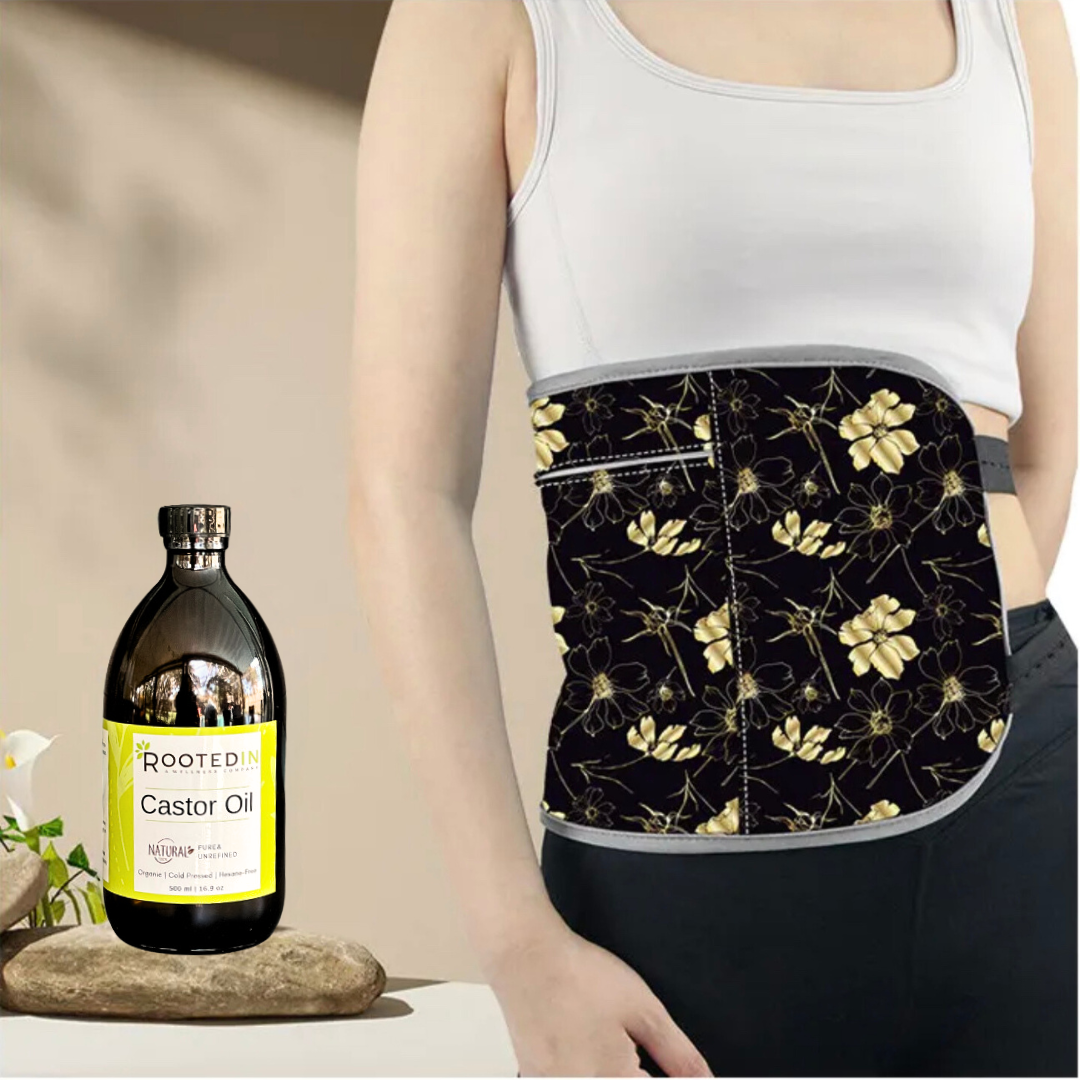 Organic Castor Oil & Pack for Detox