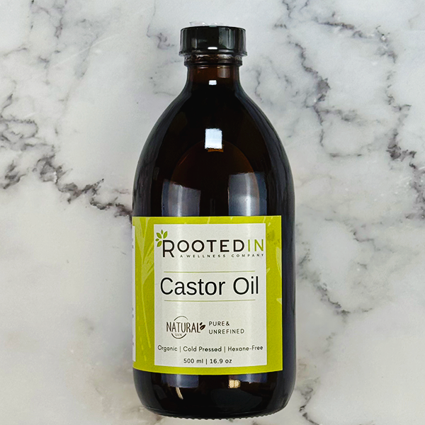 Organic Castor Oil & Pack Bundle for Detox